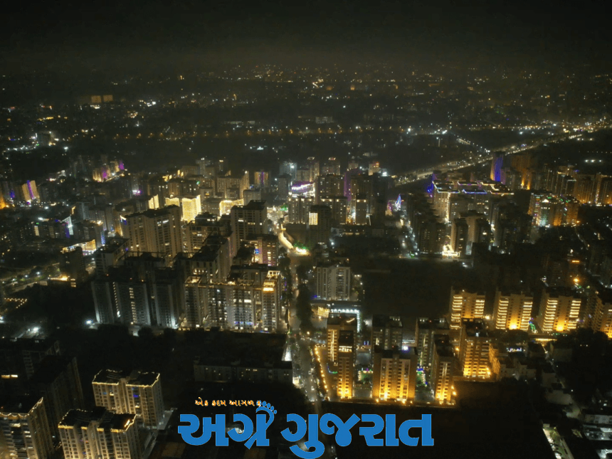 ઝગમગતું ગુજરાતઃ દિવાળીના તહેવારોમાં અસલ ચમકની ડ્રોનદૃષ્ટિ