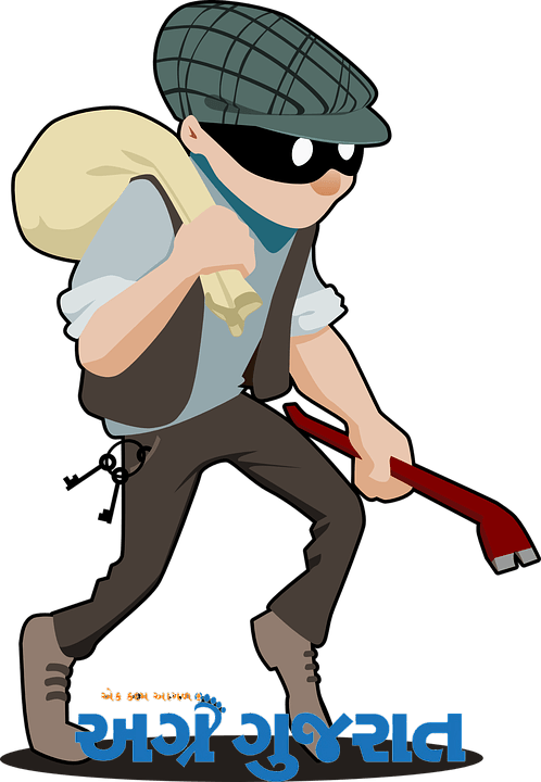 ગુજરાતમાં રોજ 38 ચોરી અને 9 લૂંટ