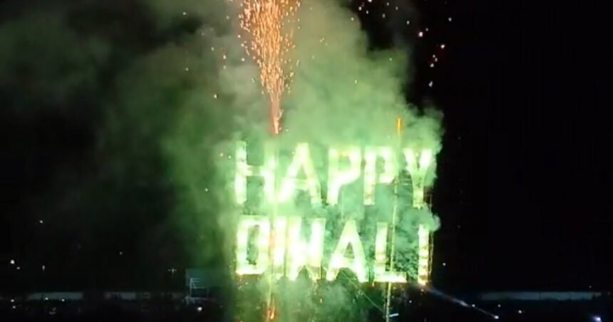 રેસકોર્સમાં આજે રાત્રે જાહેર આતશબાજી થશે