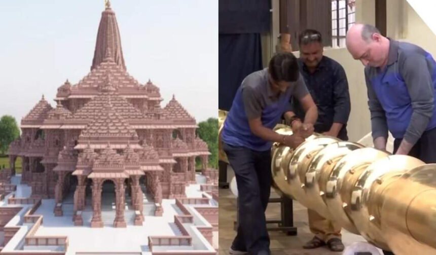 રામ મંદિરના 5500 કિલોના ધ્વજ સ્તંભના અમદાવાદમાં કરી શકાશે દર્શન