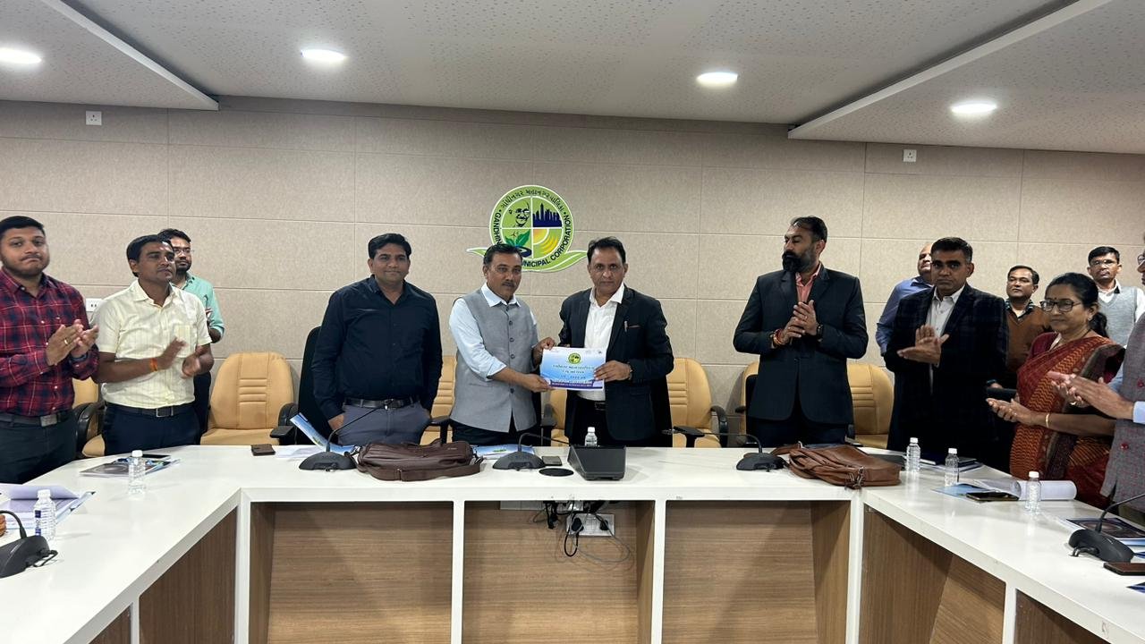 ગાંધીનગર મહાનગરપાલિકાનું બજેટ કેસલેસ, ફેસલેટ અને પેપરલેસ