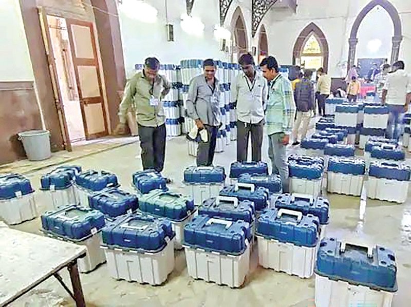 રાજકોટ જિલ્લામાં 3602 બેલેટ યુનિટ, 2976 સી.યુ. અને 3489 વી.વી.પેટની ફાળવાશે