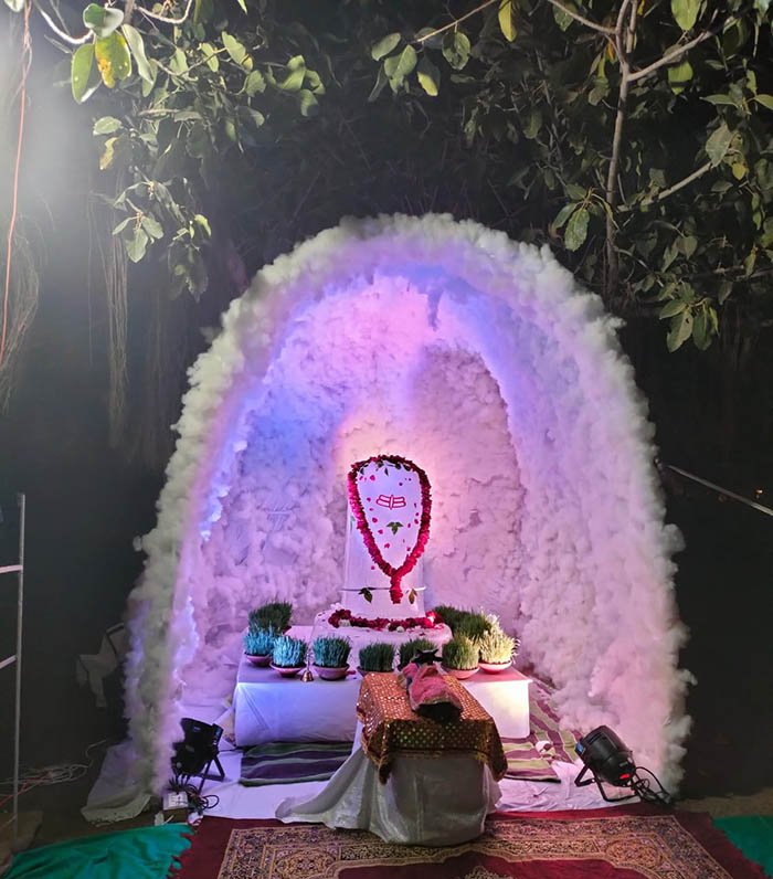 ધારીમાં ઇશ્વરીય બ્રહ્મા કુમારી સંસ્થાની બહેનોએ બનાવ્યા બરફના શિવલિંગ