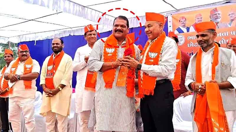 આંતર રાજ્ય બુટલેગરના સન્માનથી વિવાદ!