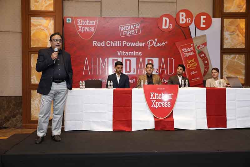 કિચન એક્સપ્રેસએ લોન્ચ કર્યું ભારતનું સૌ પ્રથમ પોષણયુક્ત રેડ ચીલી પાવડર પ્લસ+