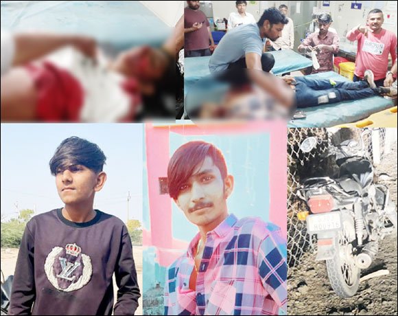 બે બાઇક વચ્ચે સર્જાયેલા અકસ્માતમાં બે મિત્રોના કરૂણ મોત