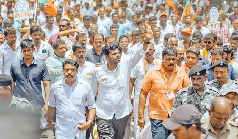 કે.અન્નામલાઇ : દક્ષિણ ભારતનો ઉભરતો રાજકિય સિતારો