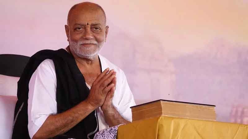ધોરાજી અને હરિયાણા તેમજ છતીસગઢની દુર્ઘટનામાં મૃત્યુ પામેલા લોકોને મોરારિબાપુની શ્રધ્ધાંજલિ