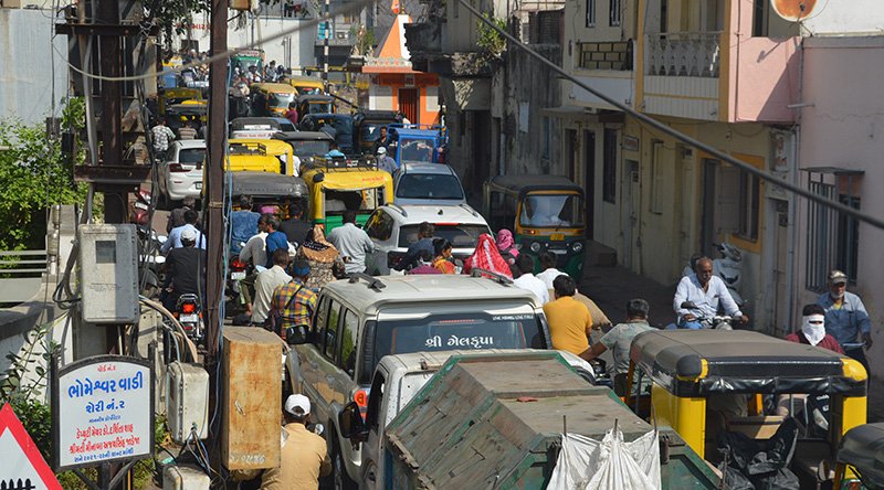 સાંઢીયાપુલ બંધ : પ્રજા ત્રસ્ત : અધિકારી-પદાધિકારી મસ્ત