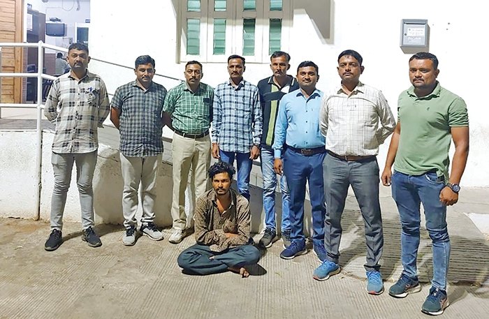 રાજુલાના અમુલી ગામમાં મર્ડર કરનાર આરોપી ઝડપાયો