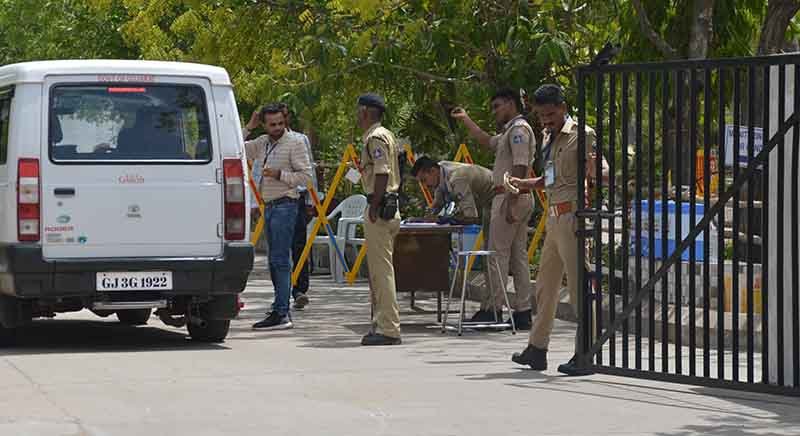 મતગણતરી કેન્દ્ર ખાતે ૪ ACP, ૮ PI, 3પ PSI સહિત ૪૫૦થી વધુ પોલીસનો સજ્જડ બંદોબસ્ત