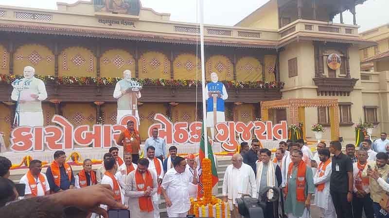 સાળંગપુરમાં ભાજપ કારોબારી : સ્થાનિક ચુંટણીઓ જીતવા પક્ષ સજ્જ