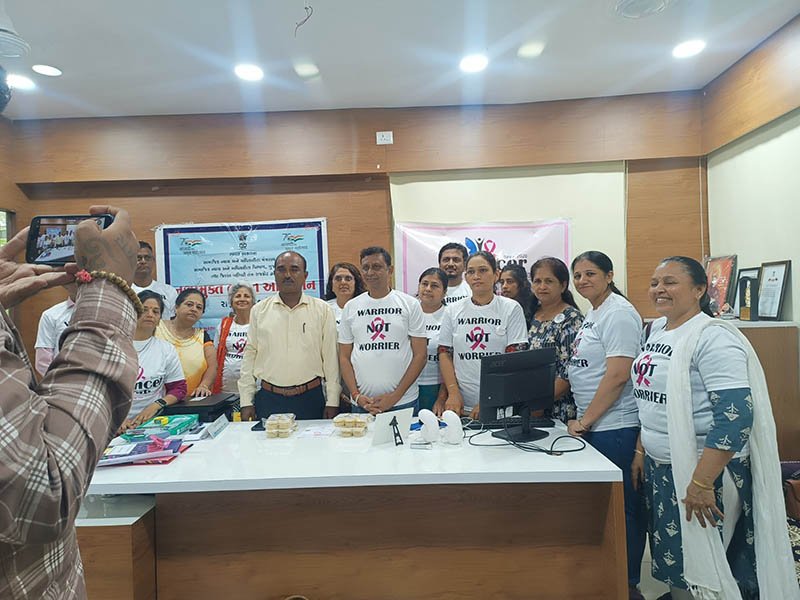 જિલ્લા કલેક્ટરના માર્ગદર્શન હેઠળ હેડ એન્ડ નેક કેન્સર ડે નિમિતે વિશેષ કાર્યક્રમ યોજાયો