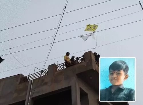  ભાવનગરમાં વિજલાઇનમાં ફસાયેલી પતંગ કાઢવા જતાં શોર્ટસર્કિટથી બાળકનું મોત