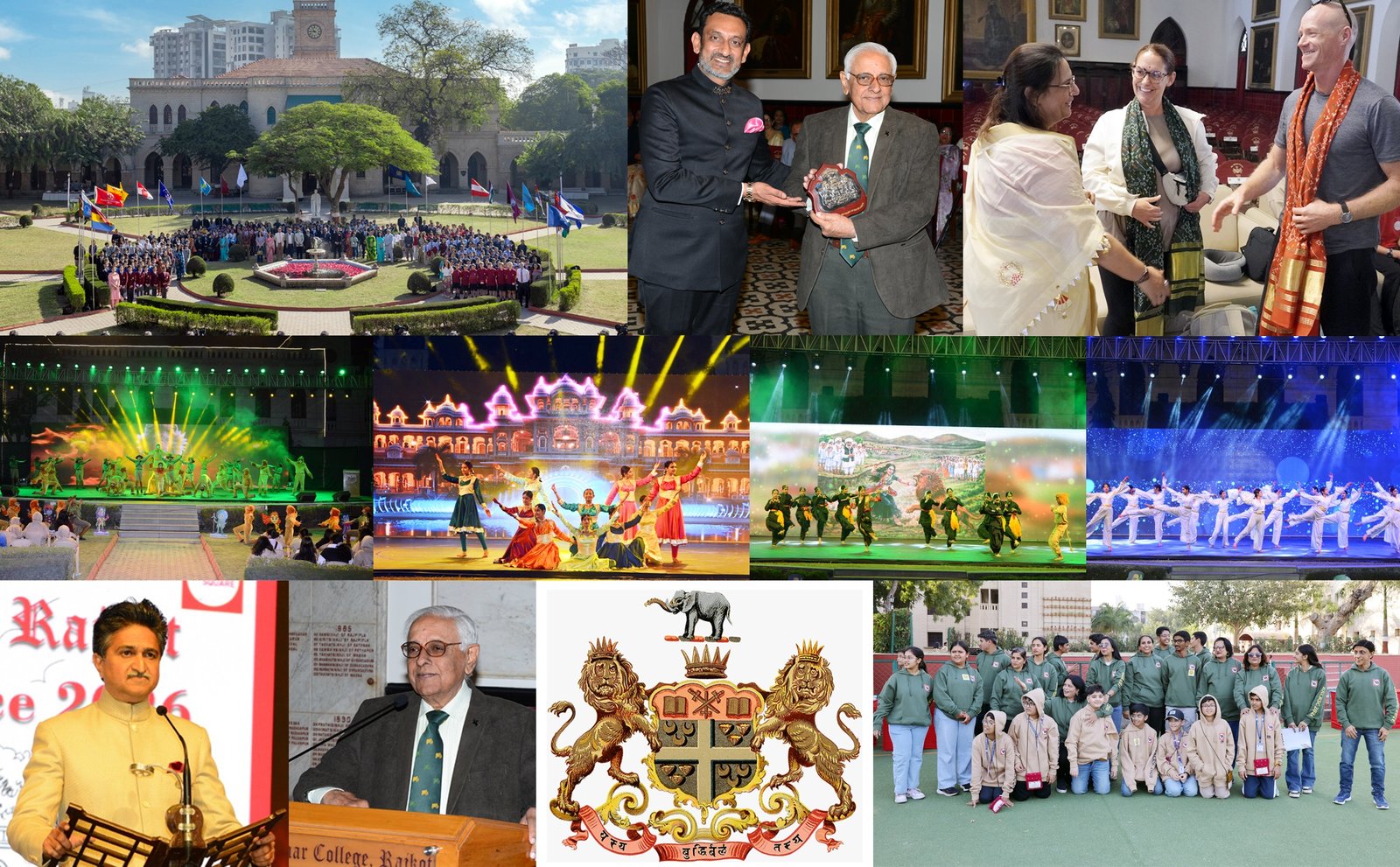  રાજકુમાર કોલેજમાં આંતરરાષ્ટ્રીય રાઉન્ડ સ્કવેર પરિષદનું ઉદઘાટન