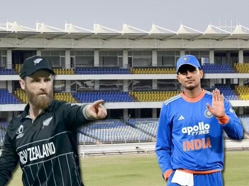  રાજકોટમાં તા.૧૪મીએ ભારત-ન્યુઝીલેન્ડ વનડે મેચ: રોહિત-કોહલીને જોવા દર્શકો ઉમટી પડશે