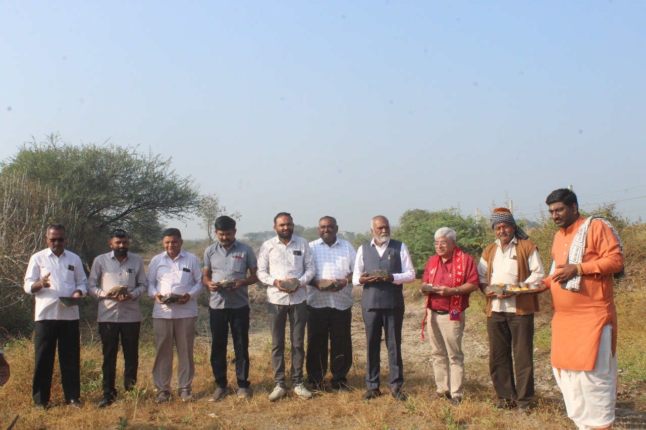 મોટા વડાળામાં ગીરગંગા પરિવાર ટ્રસ્ટ દ્વારા ચેકડેમનું ખાતમુહૂર્ત