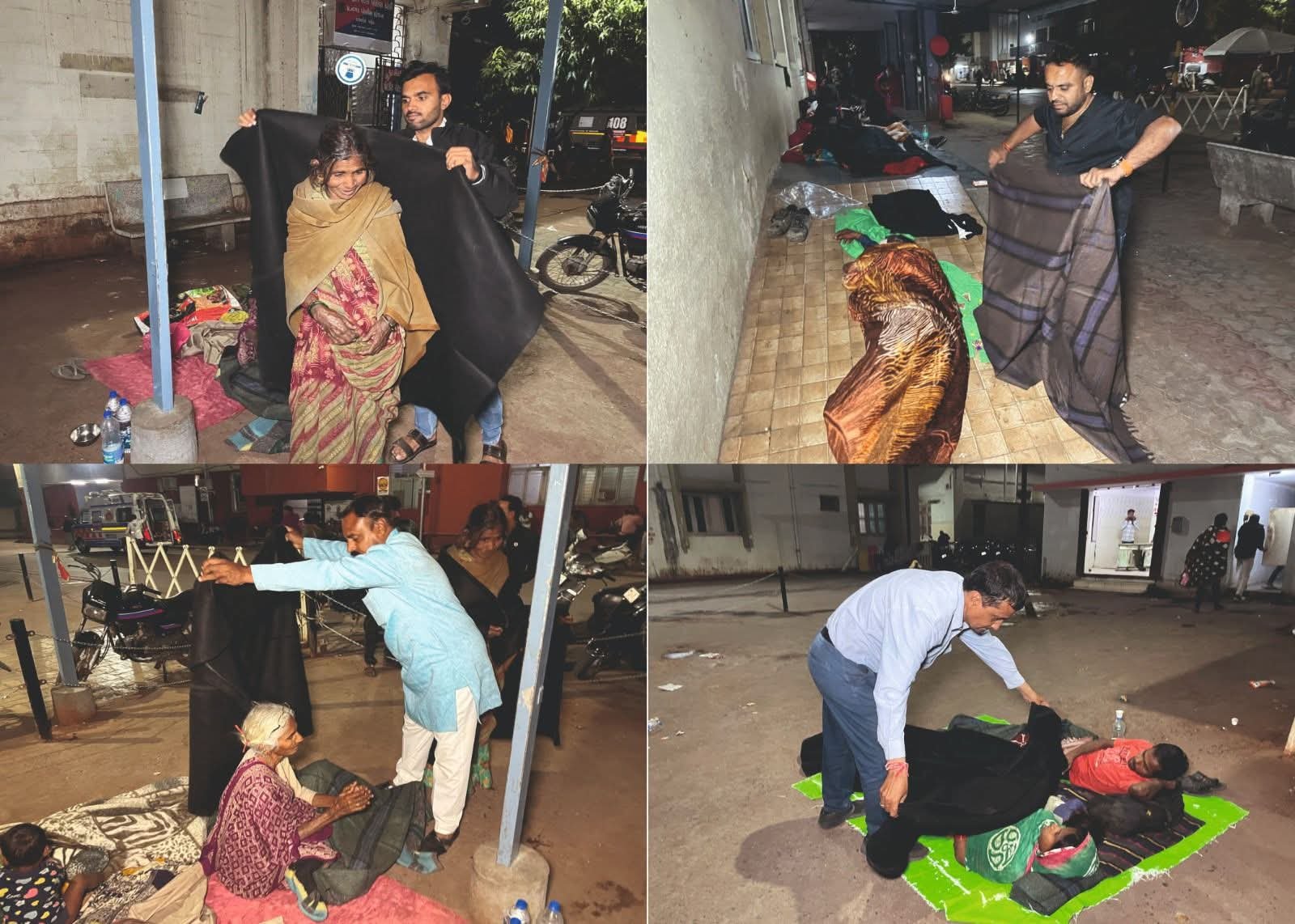  ફ્રિડમ યુવા ગ્રુપ આયોજીત ૪૫ દિવસના કંબલ અભિયાનનું સમાપન