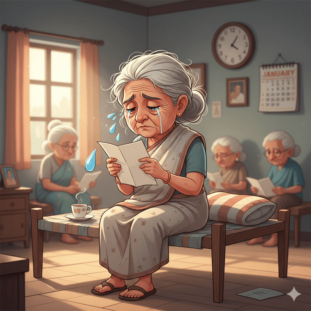 આશ્રમ જ તેમના જીવનનો આશ્રય હતો..બા, તમે શા માટે? ?