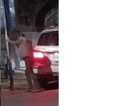 વજુભાઇ વાળાની કારના ચાલકનો રોડ-પરનું સાઇન બોર્ડ ઉખેડવાનો પ્રયત્ન કરતો વીડિયો વાયરલ