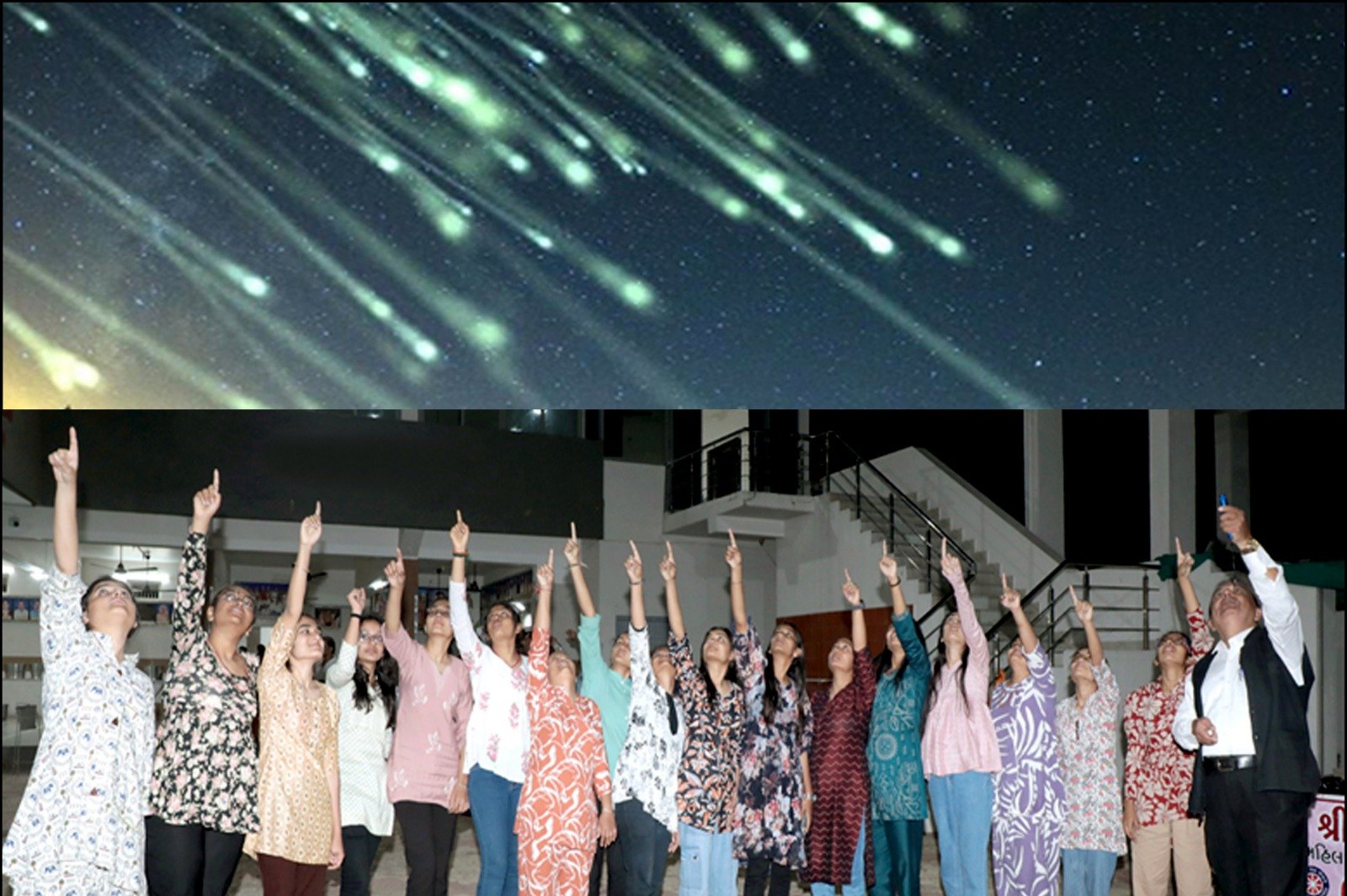 રાજકોટ સહિત સૌરાષ્ટ્ર-ગુજરાતમાં હજારો લોકોએ ઉલ્કાવર્ષાનો નજારો નિહાળ્યો