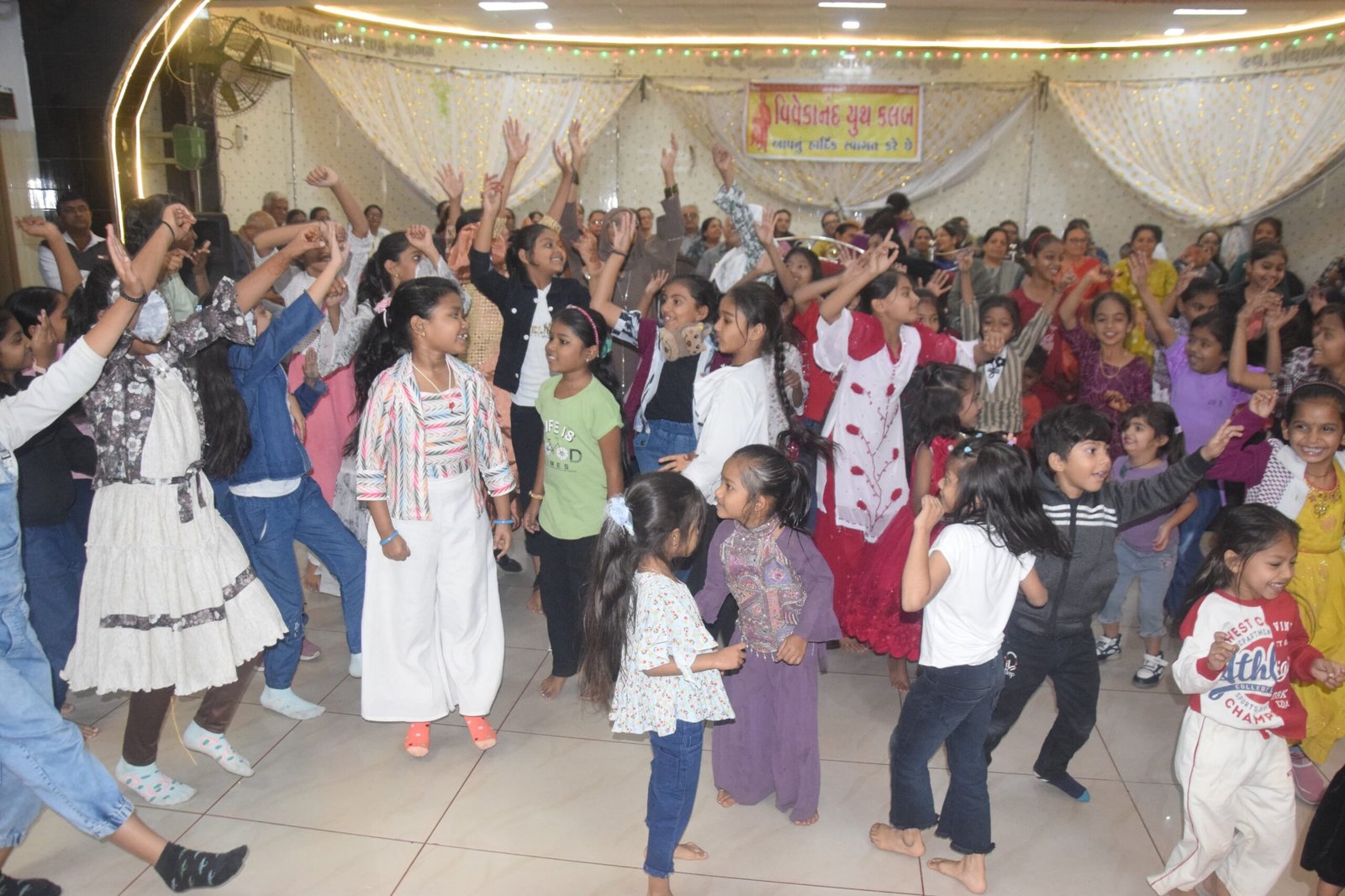 થેલેસેમિયા પીડિત બાળકોએ વેલકમ ન્યુ યર કાર્યક્રમને મન ભરીને માણ્યો