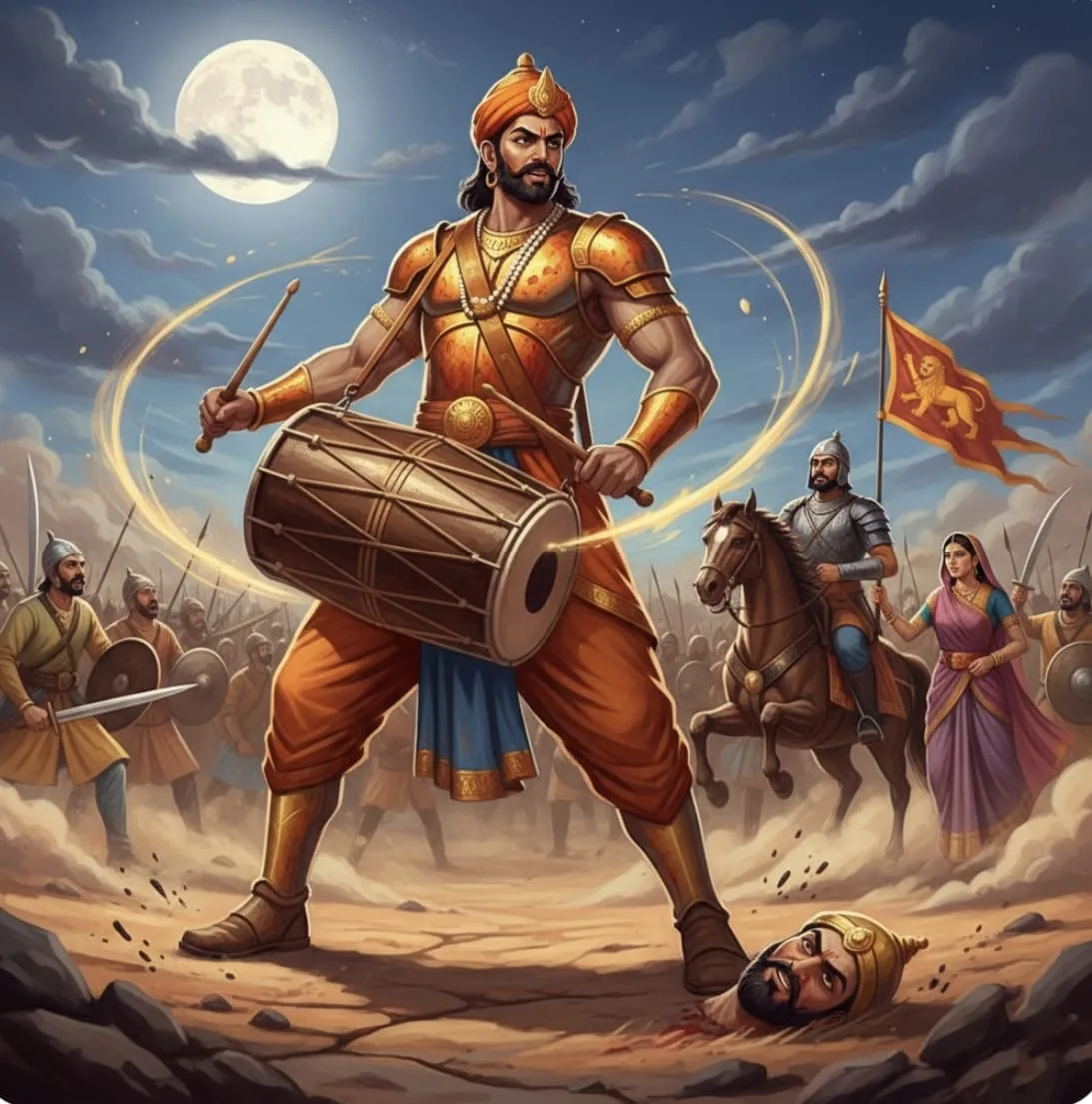 *  વીર જોગડો ઢોલી- સોરઠનો રણનાદ અને મસ્તક વગર લડનારો મહાયોદ્ધા.