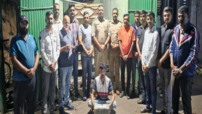 જંગલેશ્વરમાંથી નશાકારક ગાંજાના જથ્થા સાથે યુવક ઝડપાયો