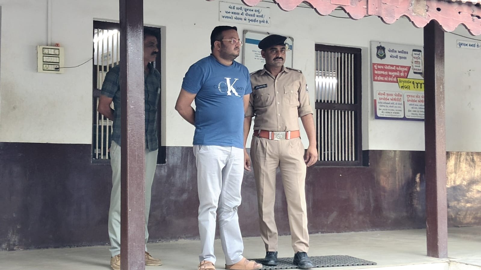 મોરબીમાં ઉદ્યોગપતિ પર હુમલો કરનાર જિલ્લા પંચાયતના પૂર્વ ચેરમેનની ધરપકડ