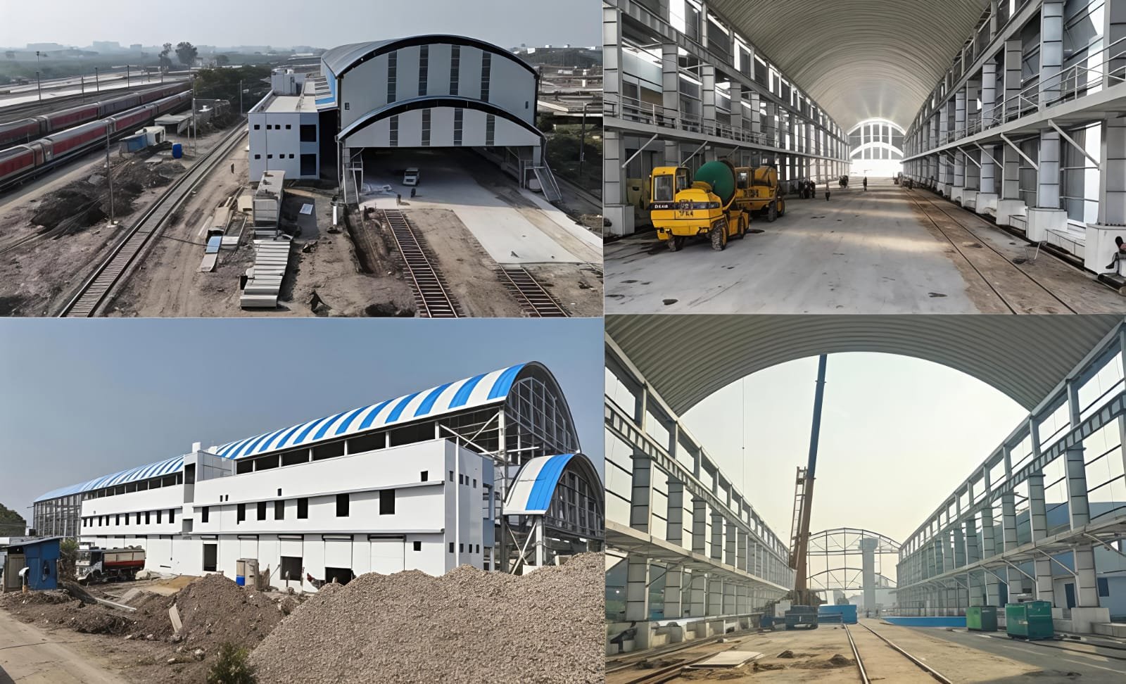  રાજકોટ ડિવિઝનના હાપા યાર્ડમાં ₹35.41 કરોડના ખર્ચે અત્યાધુનિક સંયુક્ત વેગન શેડ તૈયાર