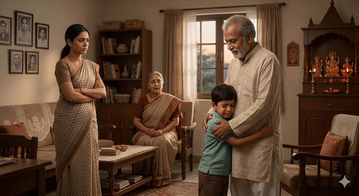 નાના બાળકો હોય એ પરિવારોમાં મોટાભાગે આવુ કંઇક દ્રશ્ય ભજવાય છે. આ વાંચ્યા પછી તમે સૌ પણ મારી સાથે સહમત થશો.