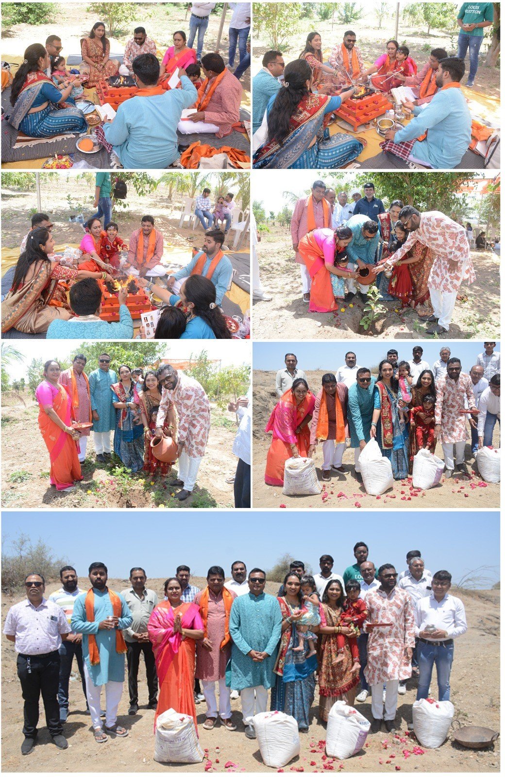 પર્યાવરણ પ્રેમી પરસોત્તમભાઇ વેકરીયા પરિવારે પૌત્રીના જન્મદિવસે સેવાકાર્યો