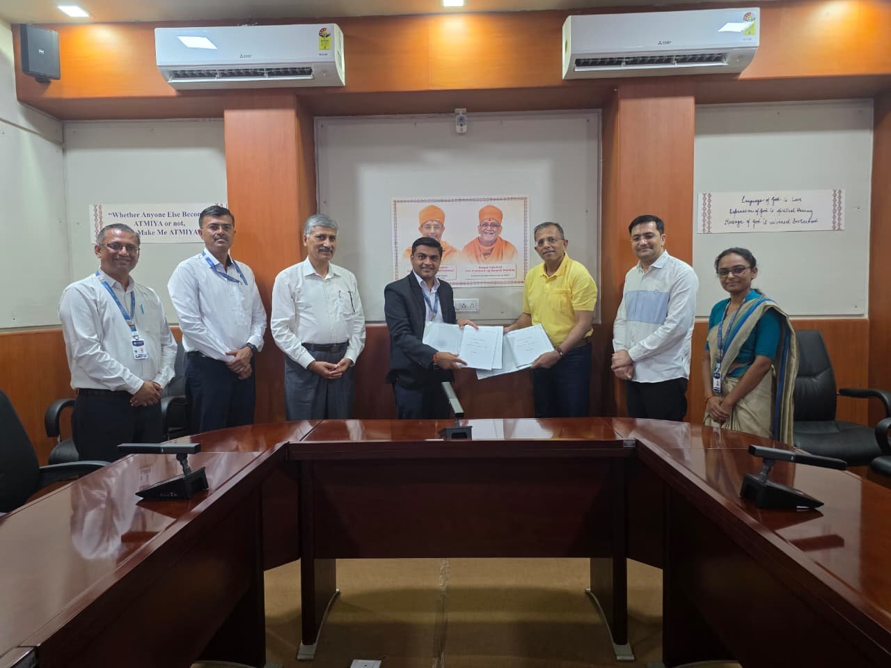 આત્મીય ઇનોવેશન ફાઉન્ડેશન અને ઇગ્નીશન કેપિટલ એડવાઇઝર્સ વચ્ચે MoU