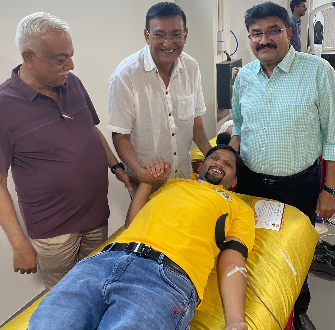 જ્યોતિ CNC આયોજિત રક્તદાન કેમ્પમાં 336 બોટલો એકત્ર