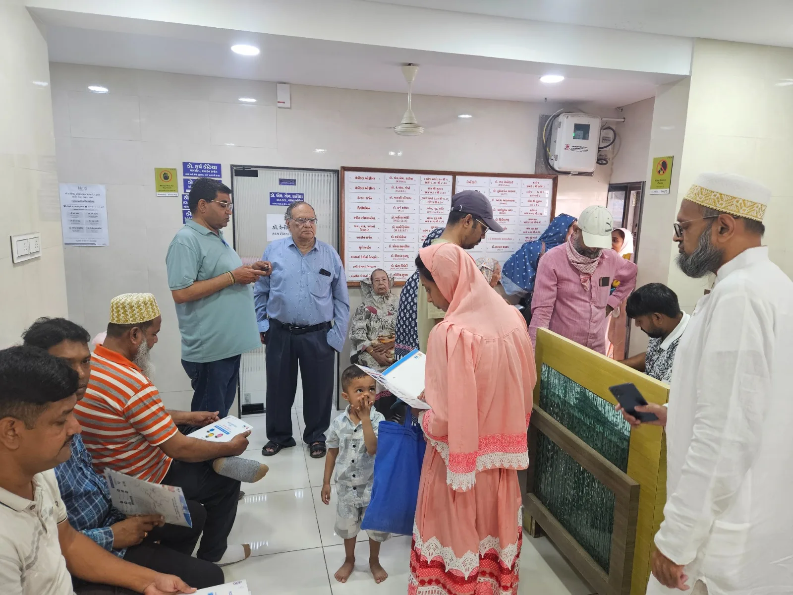  દાઉદી બોહરા સમાજ સંચાલિત ઈઝઝી શિફાખાના દ્વારા મેગા સર્વરોગ નિદાન કેમ્પ યોજાયો