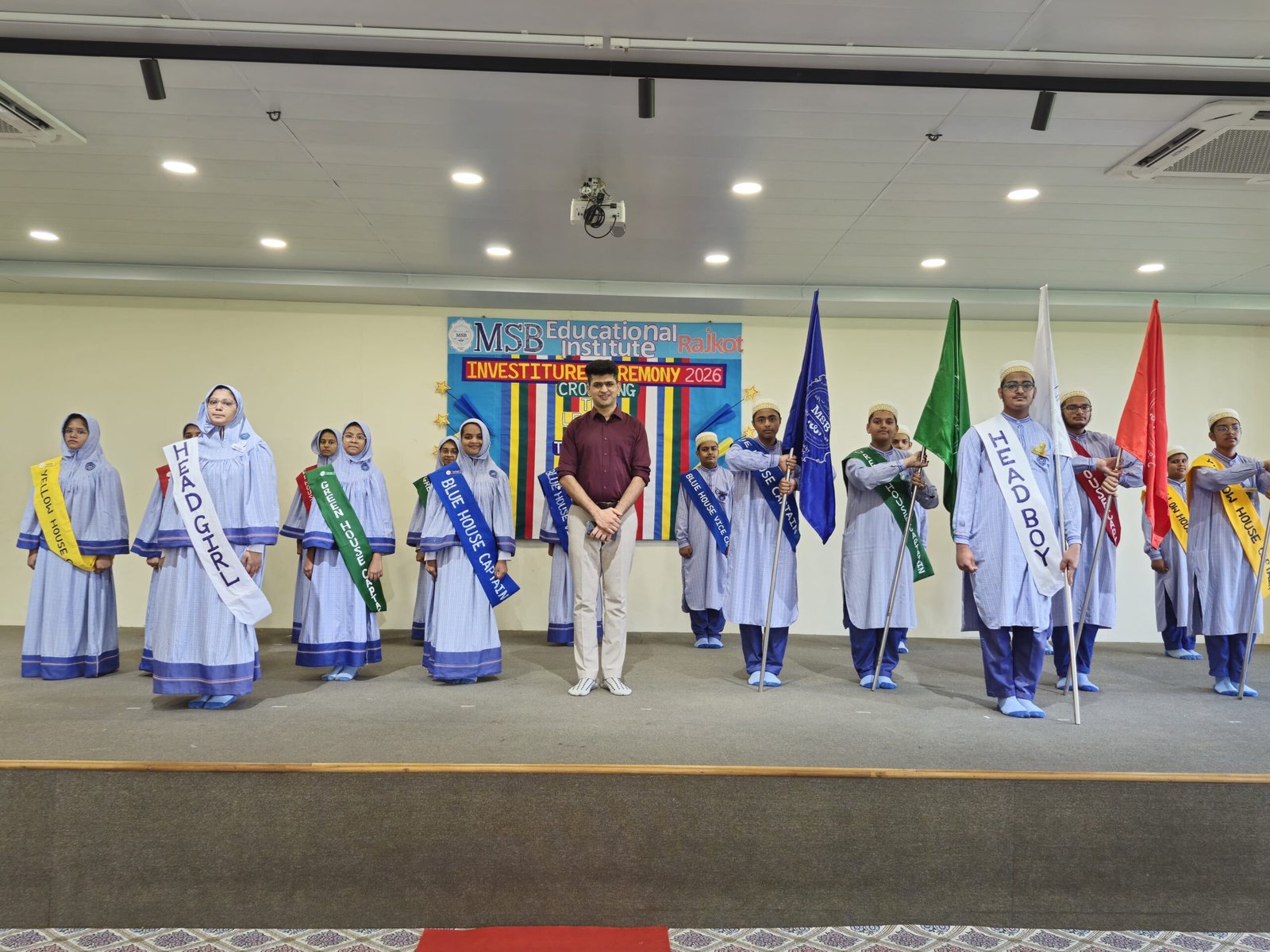  MSB શાળાનો વર્ષ ૨૦૨૬-૨૭ માટેનો પદગ્રહણ સમારોહ યોજાયો