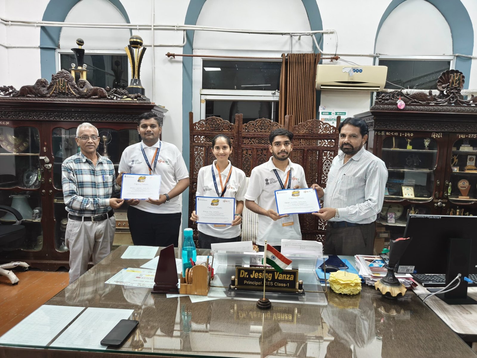 જૂનાગઢની બહાઉદ્દીન કોલેજના વિદ્યાર્થીઓનું ઇન્ડિયન બજેટ કવેસ્ટમાં શ્રેષ્ઠ પ્રદર્શન