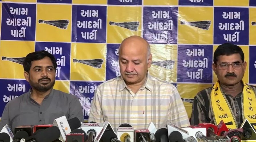 ભ્રષ્ટાચાર-મીલીભગત વિરૂધ્ધ ‘આપ’ એક માત્ર વિકલ્પ : સિસોદીયા