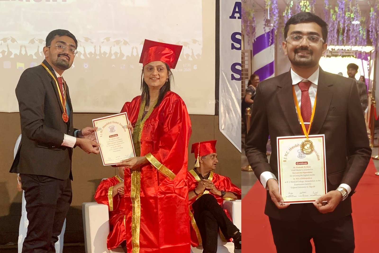 મોઢવણિક જ્ઞાતિના ડો.જીલ મેસ્વાણીએ MS (ઓર્થોપેડિક)માં મેળવ્યો ગોલ્ડ મેડલ