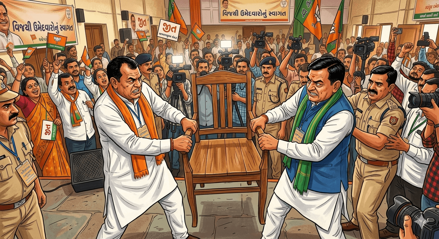 ટિકિટના ટકરાવ બાદ હવે ખુરશીની ખેંચતાણ