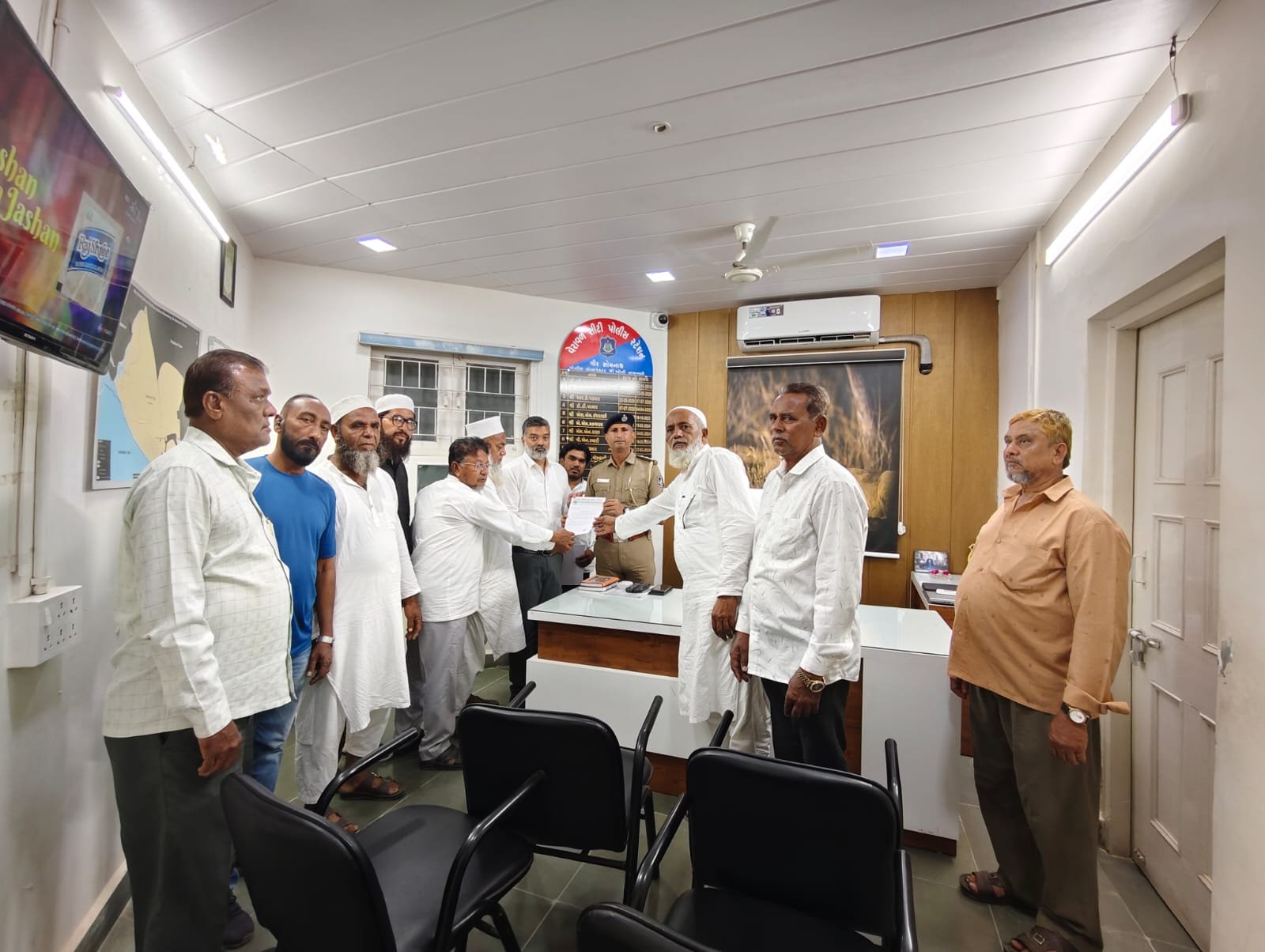 વેરાવળમાં ભાષણો વિવાદનું કેન્દ્ર બન્યા, “ઝેરી વાણી” રોકવા લઘુમતી સમાજની પોલીસમાં રજુઆત