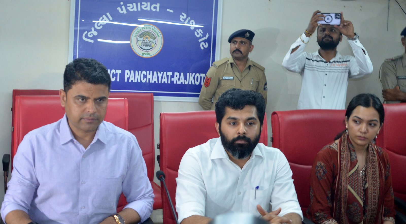 રાજકોટ જિલ્લા પંચાયતના નવા હોદેદારોની વરણી