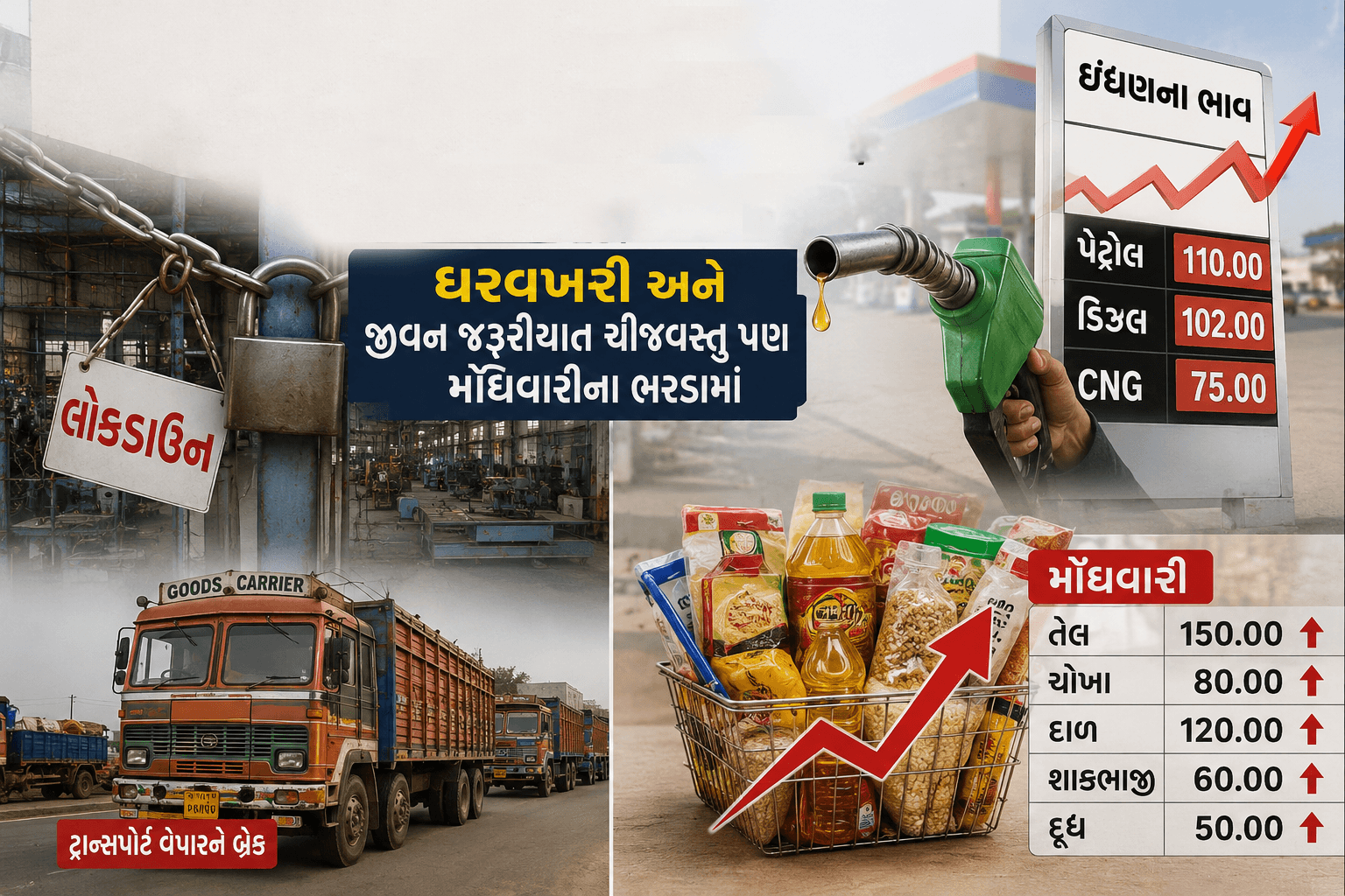 ઇંધણના ભાવમાં બ્લાસ્ટ : પેટ્રોલમાં ૮૭, ડિઝલમાં ૯૧ પૈસા અને CNGમાં એક રૂપિયાનો વધારો