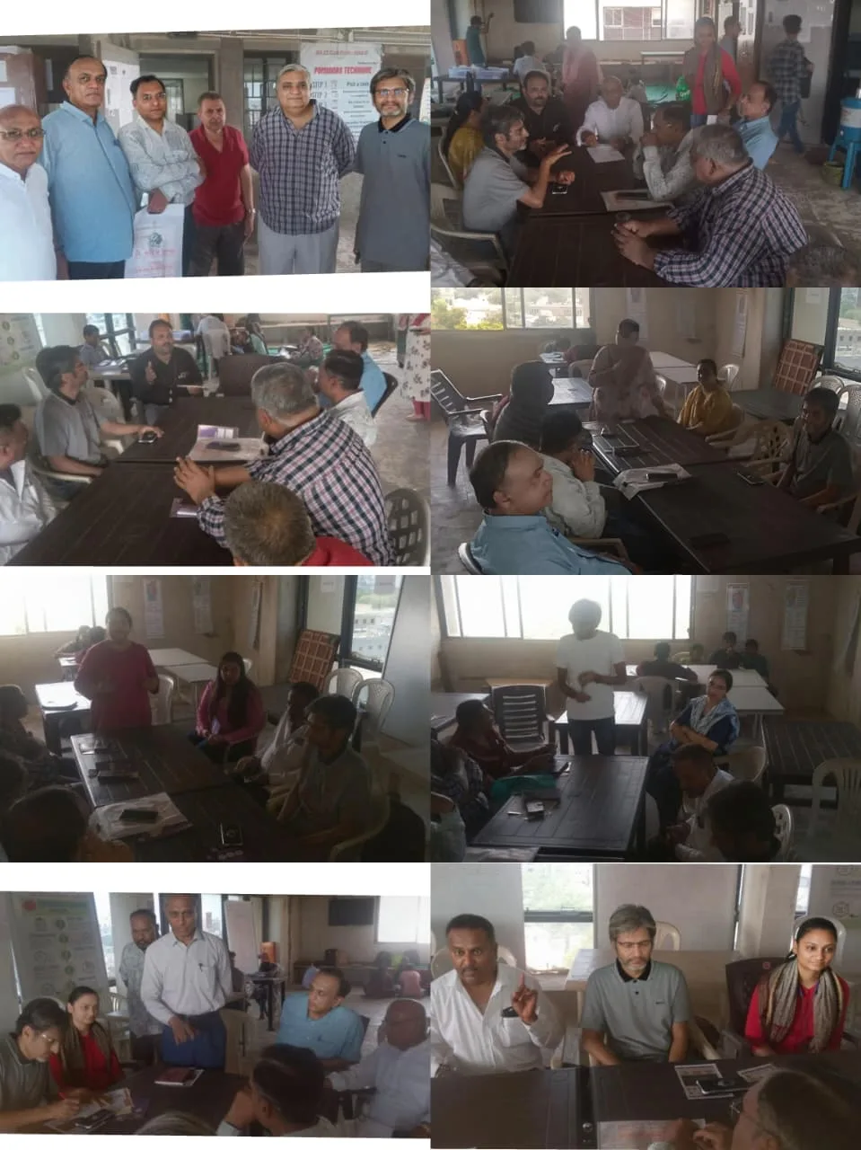 જૈન શ્રેષ્ઠીઓએ ‘શ્રી અરવિંદભાઇ મણીઆર રિસર્ચ સેન્ટર’ અને ‘ઓલ અપ સિસ્ટમ’ની મુલાકાત લીધી