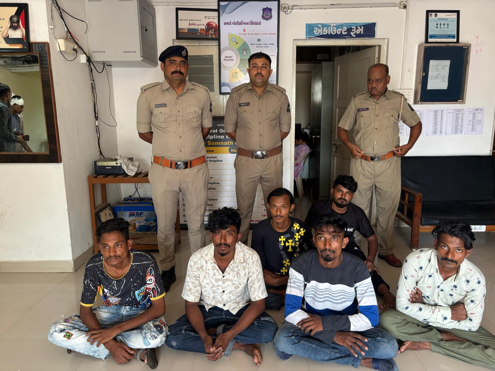 ઉનાના ચીખલી ગામે બનેલ હત્યાનો પ્રયાસ કરનાર શખ્સોની ધરપકડ