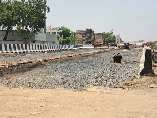 સાંઢીયા પુલની કામગીરી પૂર્ણ થવા આડે હવે માત્ર ગણતરીના દિવસો જ બાકી