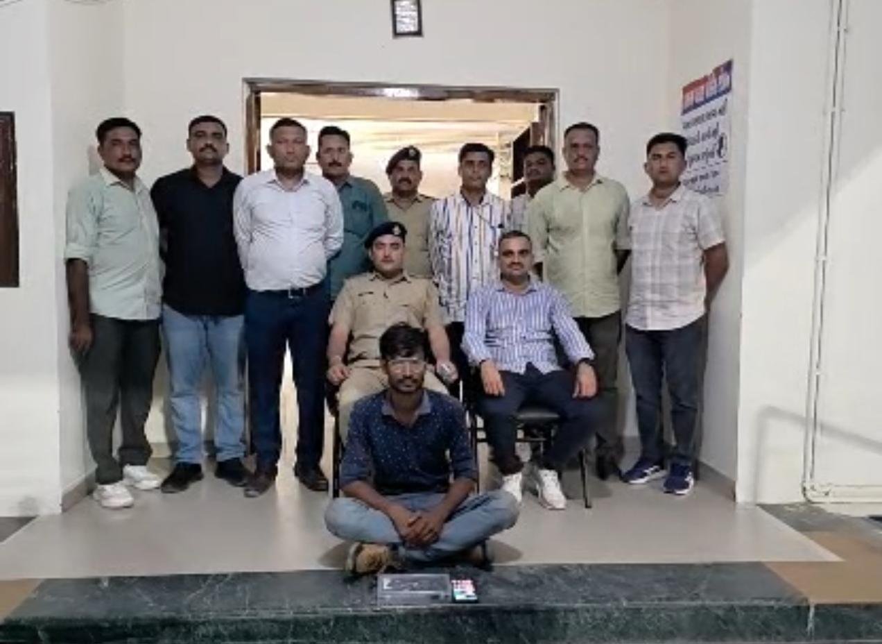 સોમનાથમાંથી પરપ્રાંતીય યુવકને દેશી પિસ્તોલ-કાર્ટુસ સાથે ઝડપી લીધો