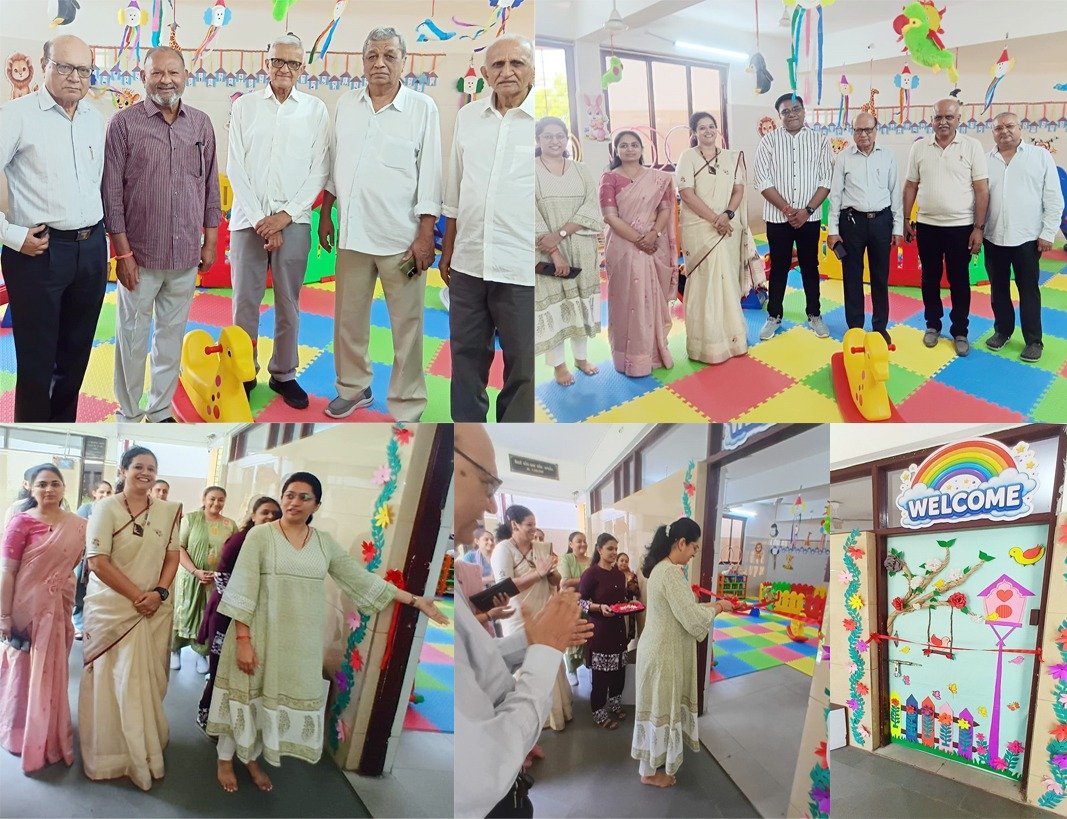 એ.વી.જસાણી વિદ્યામંદિરમાં બાળકો માટે અદ્યતન Toy રૂમ ખુલ્લો મૂકાયો