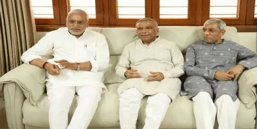 ભાજપના પ્રદેશ અધ્યક્ષ જગદીશ વિશ્વકર્માએ મૌલેશ ઉકાણી સાથે બેઠક કરી