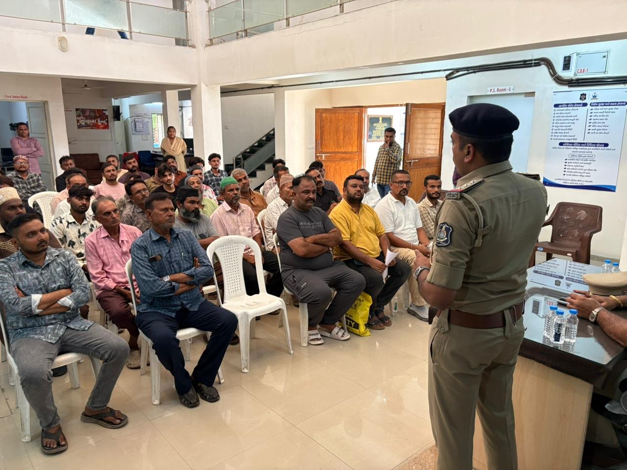 ગોંડલમાં મોહરમ પર્વને લઈને શાંતિ સમિતિની બેઠક યોજાઈ